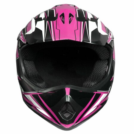 RAIDER Helmet, Gx3 Youth Mx-Pink-Ys 2131313